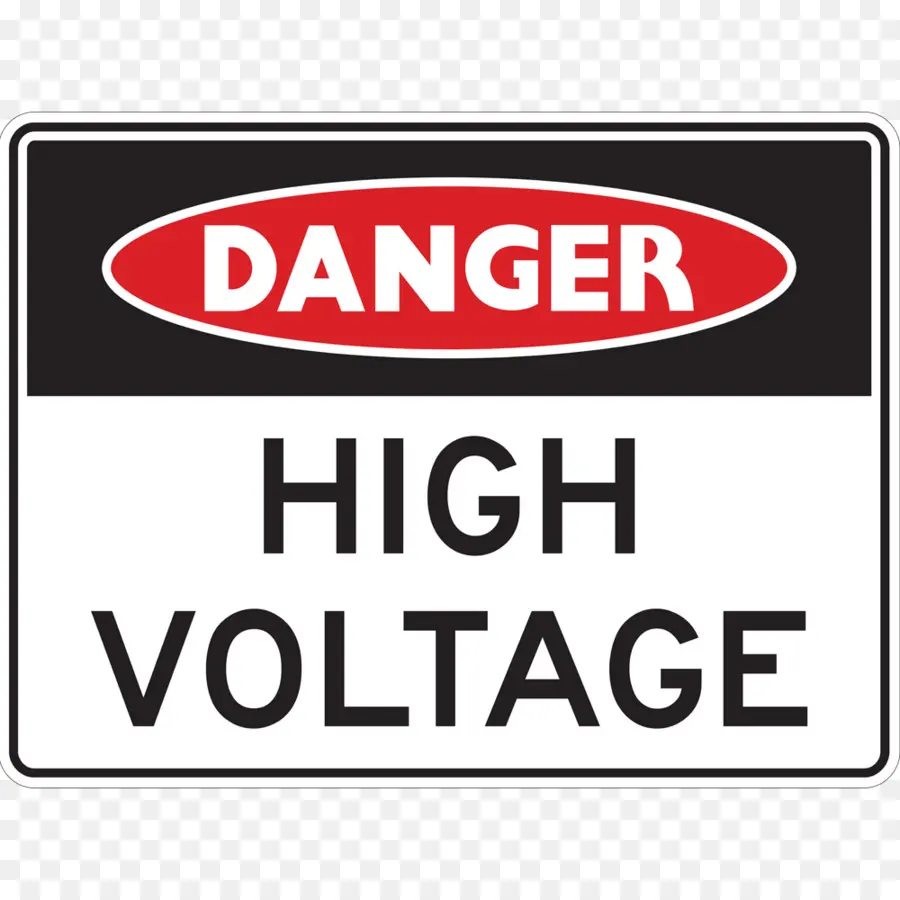 Danger，Haute Tension PNG