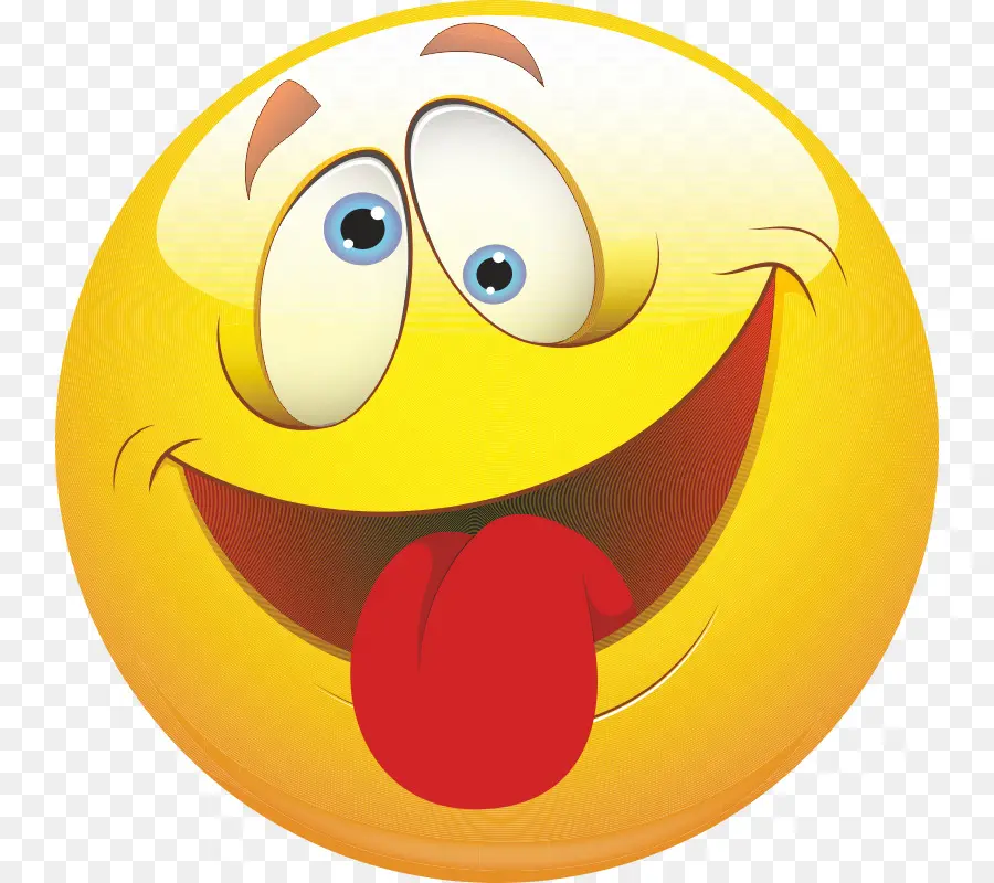 Emoji Clignotant，Sourire PNG