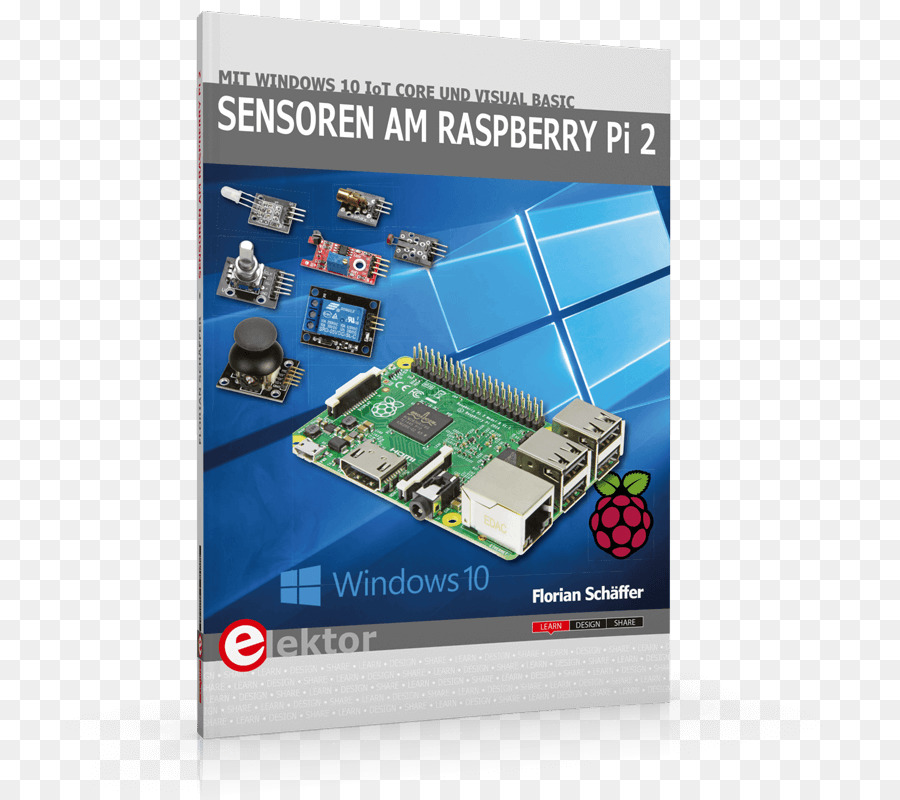 Les Capteurs Aan De La Raspberry Pi 2 A Rencontré Windows 10 Iot De Base En Visual Basic，Microcontrôleur PNG