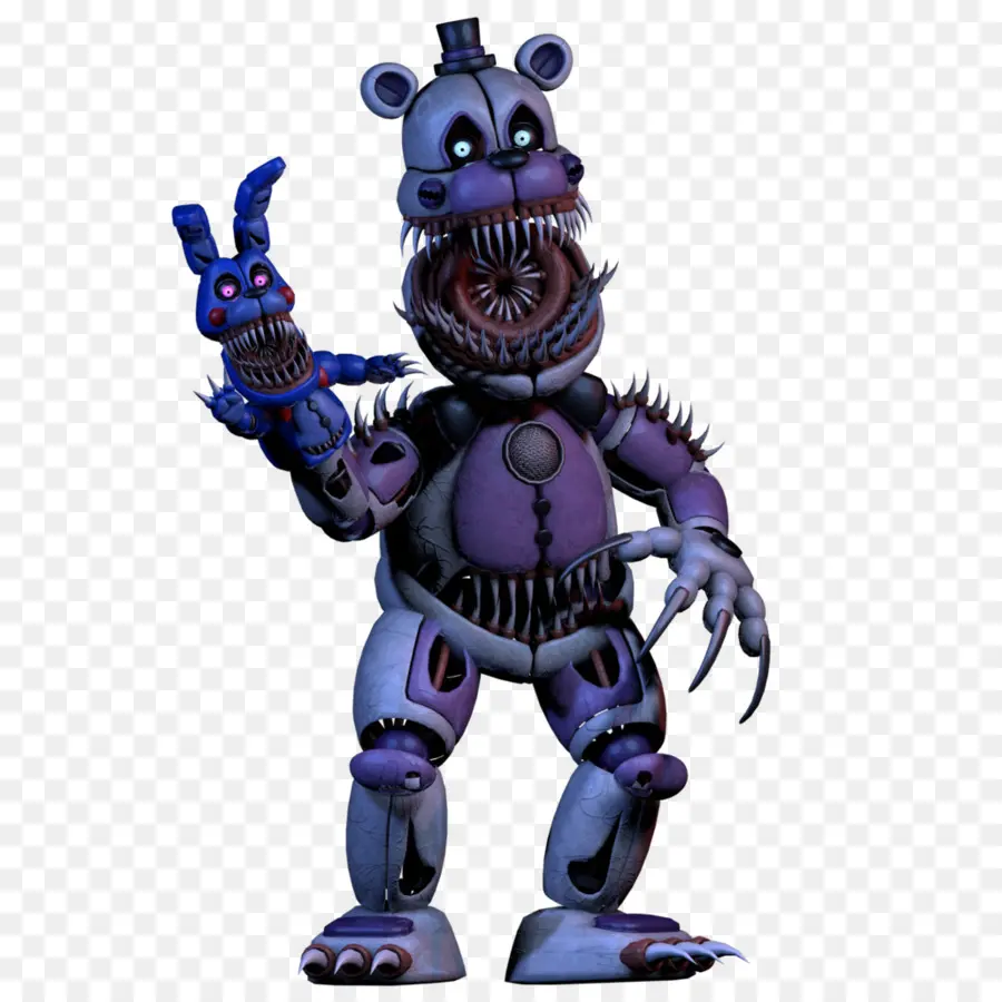 Ours Animatronique Effrayant，Robot PNG