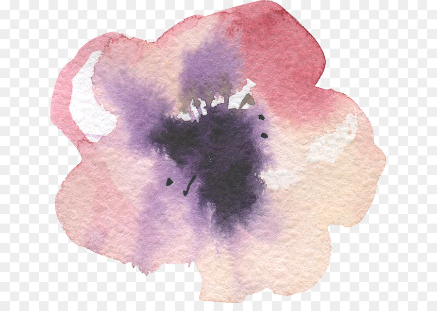 Fleur Aquarelle，Peinture PNG