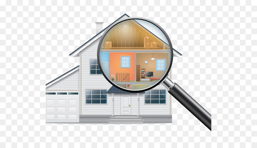 Maison Avec Loupe，Recherche PNG