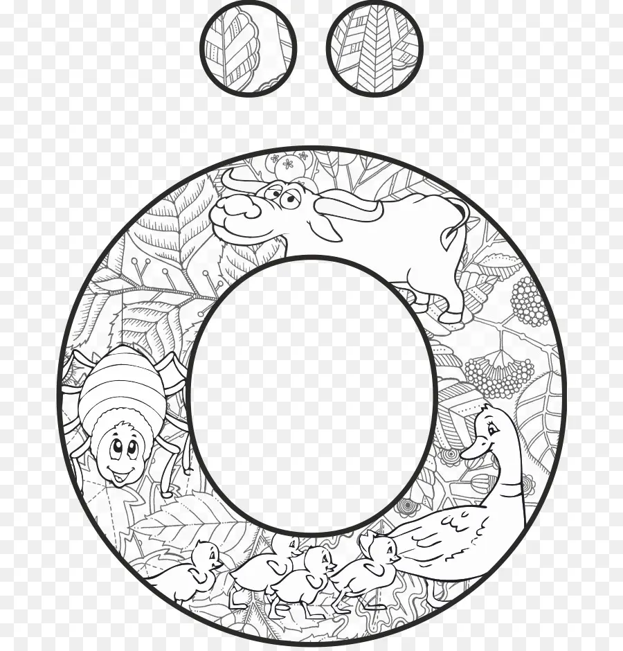 Livre De Coloriage，Lettre PNG