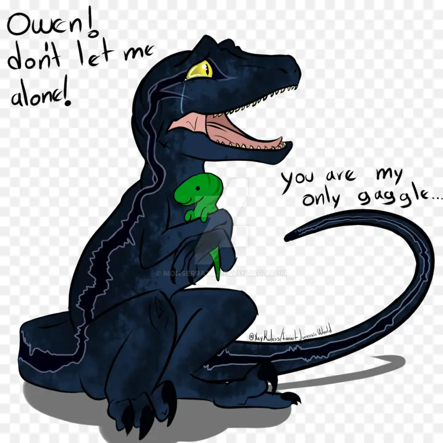 Velociraptor，Fan Art PNG