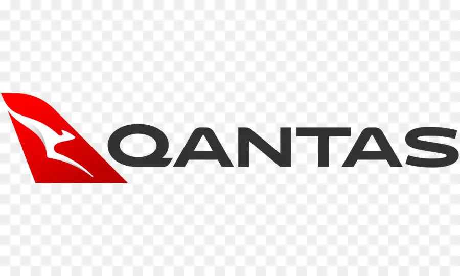 Logo Qantas，Compagnie Aérienne PNG