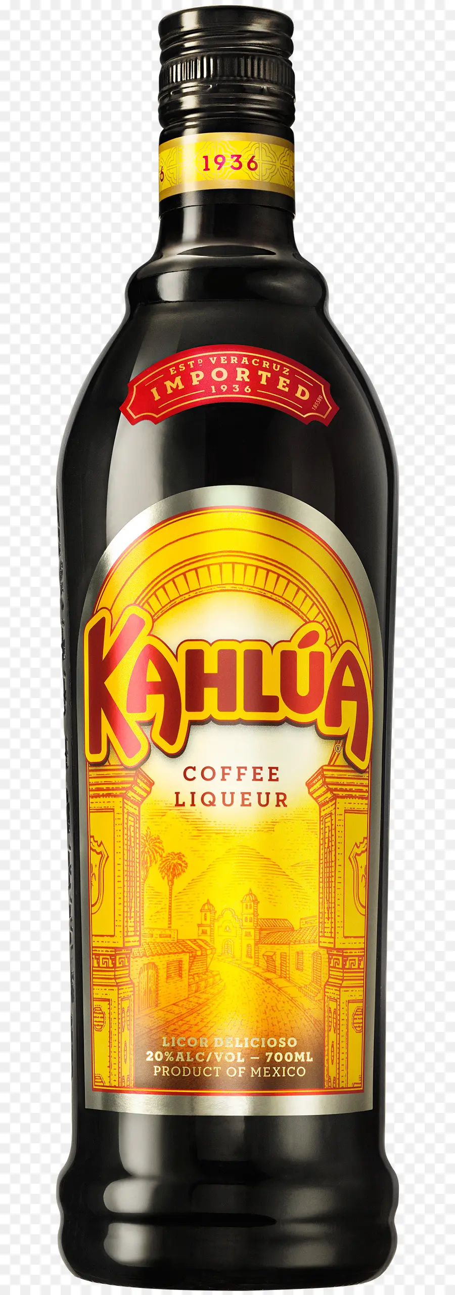 Bouteille Kahlúa，Liqueur De Café PNG