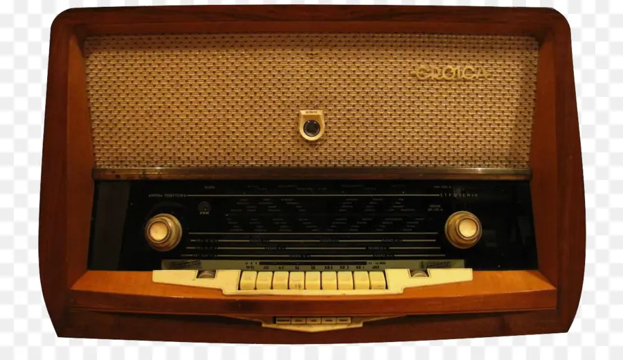 Radio Vintage，Rétro PNG