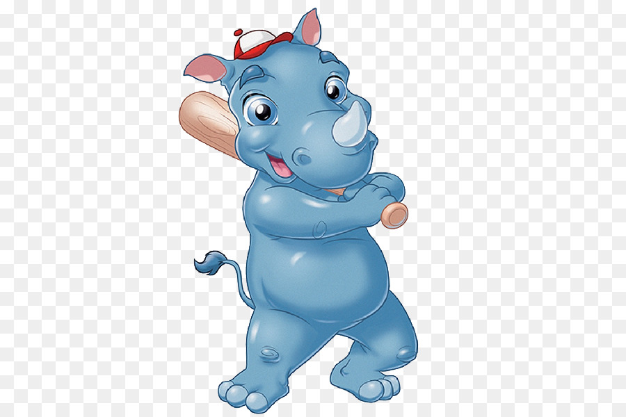 Rhinocéros Bleu，Animal PNG