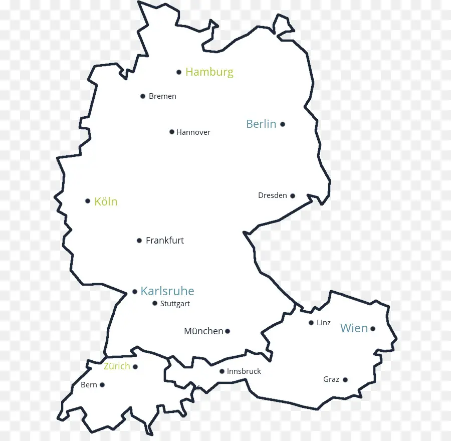 Carte，Allemagne PNG