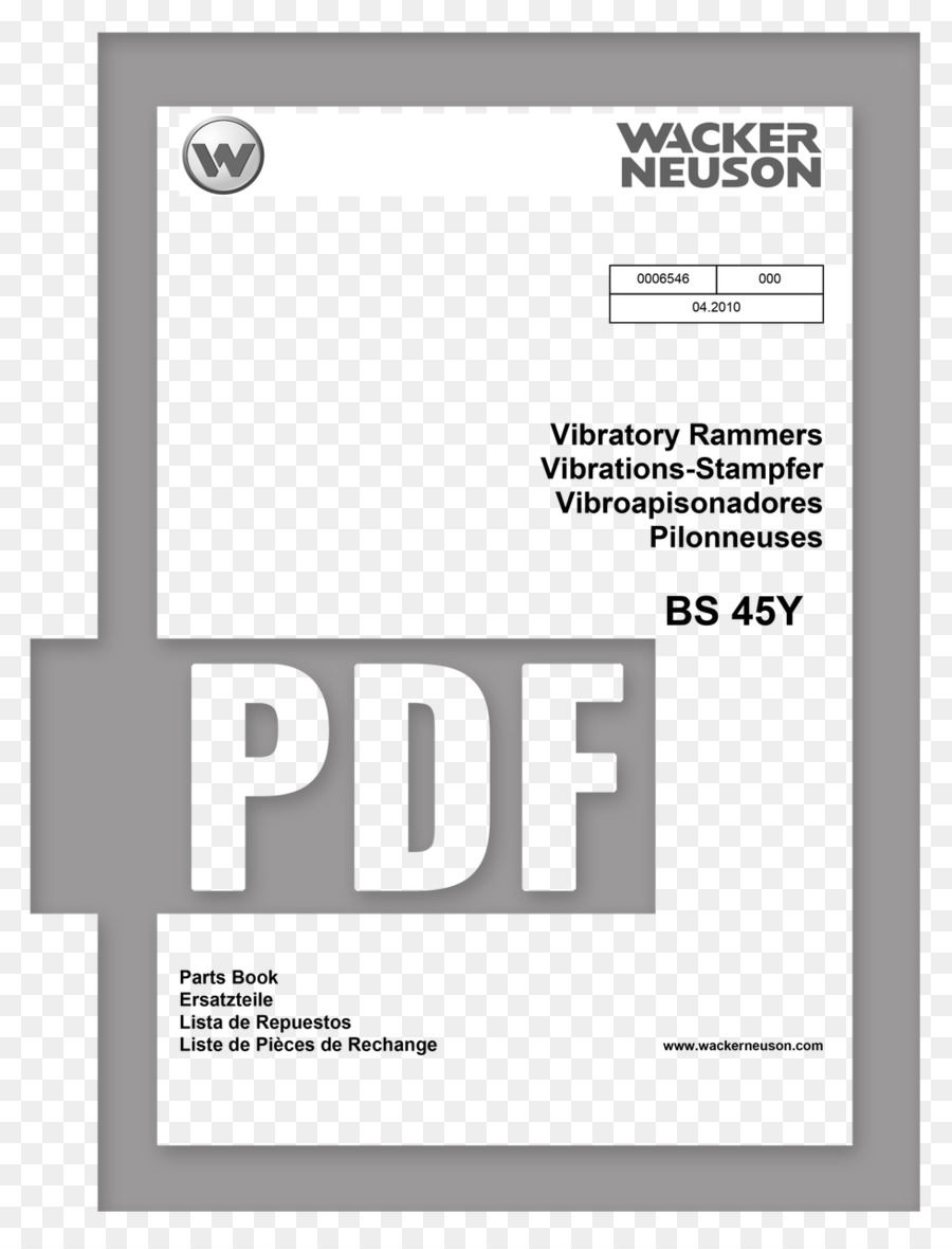 Neuson Wacker，Document PNG