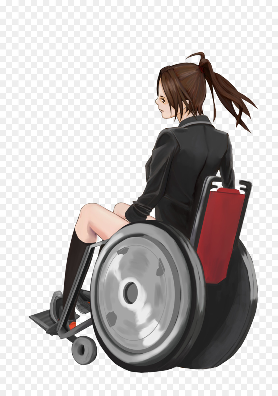 Femme En Fauteuil Roulant，Femme PNG