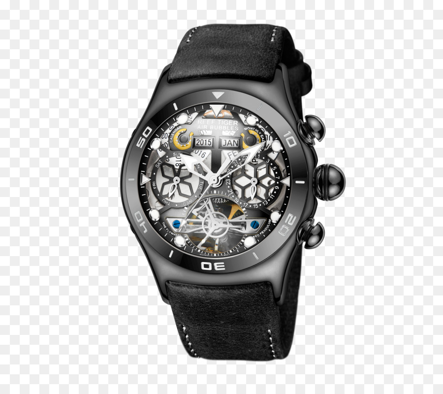 Tourbillon，Montre Squelette PNG