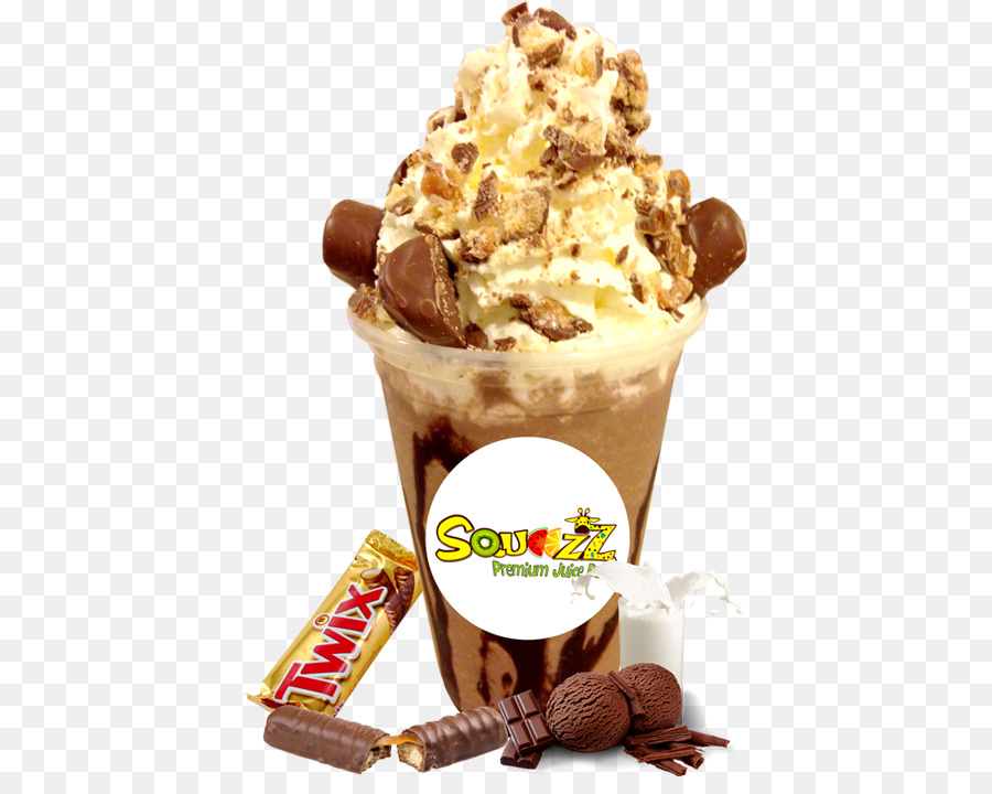 Milk Shake Au Chocolat，Twix PNG