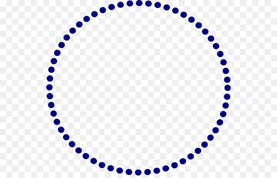 Cercle Pointillé Bleu，Cercle PNG