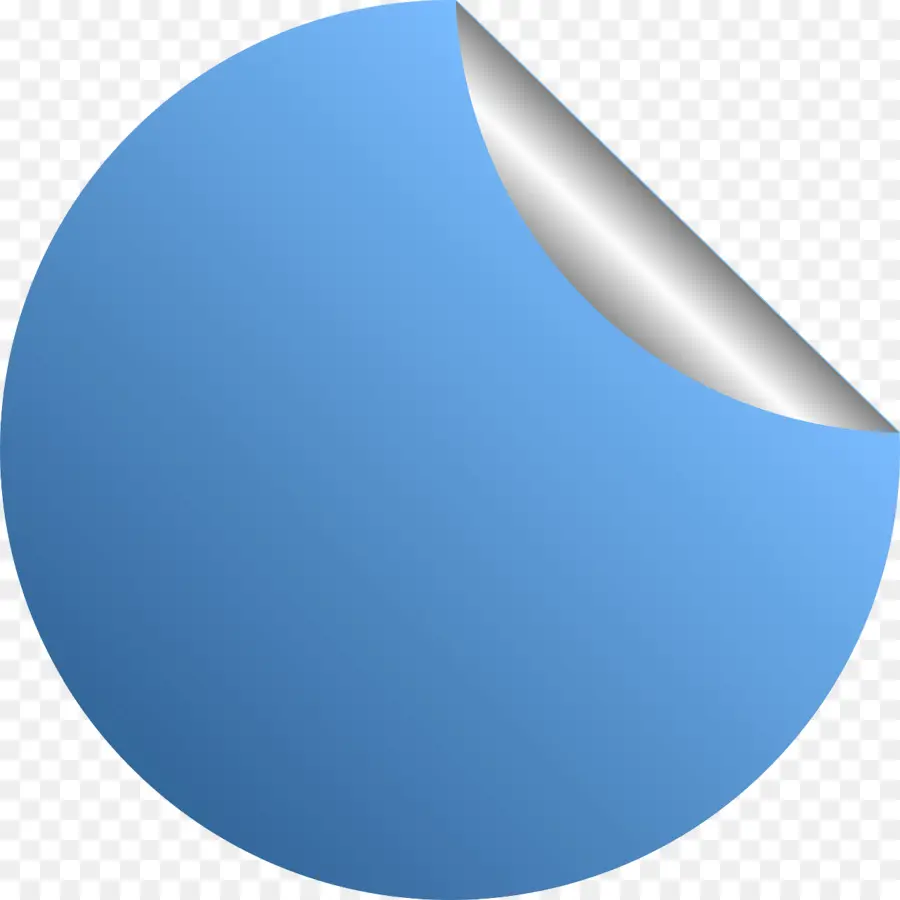 Autocollant Bleu，étiquette PNG