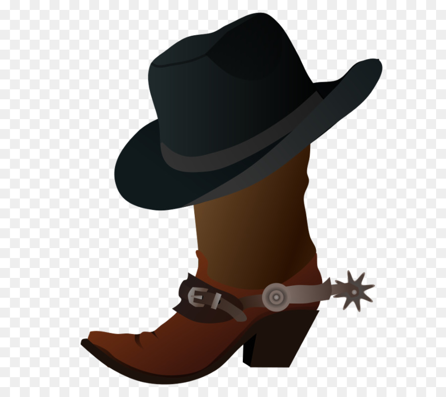 Cowboy Botte，Chapeau De Cowboy PNG