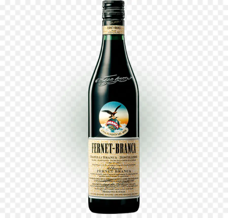 Bouteille Fernet Branca，Alcool PNG