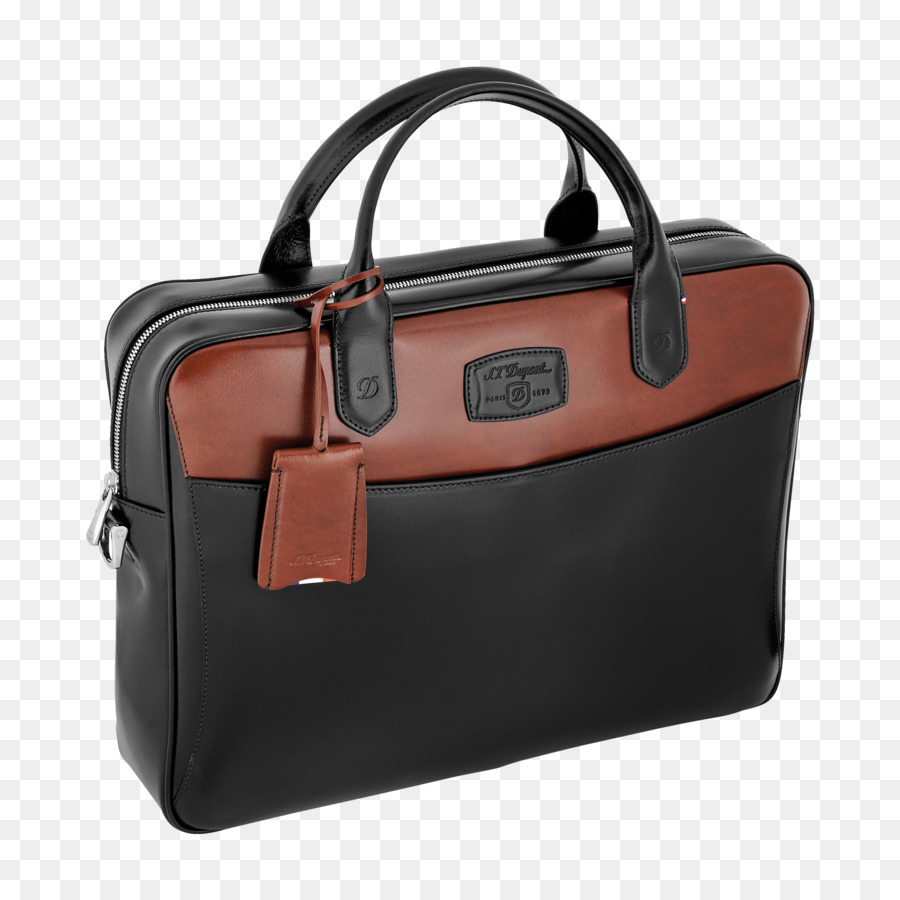 Sac En Cuir Noir，Mallette PNG