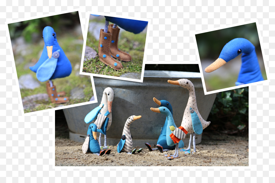 Canards Bleus，Jouets En Peluche PNG