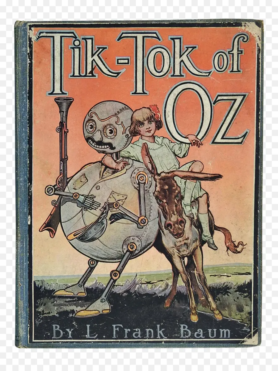 Livre Tik Tok D'oz，Couverture PNG