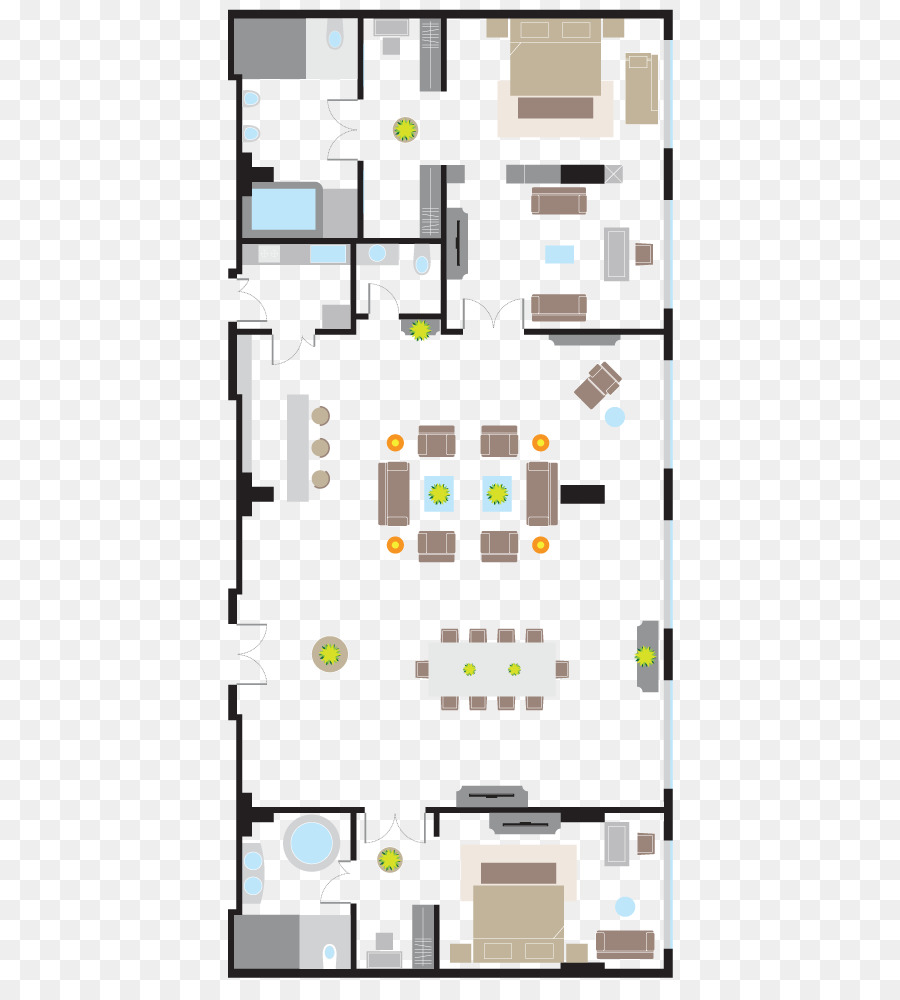 Plan D étage，Hôtel De Phnom Penh PNG