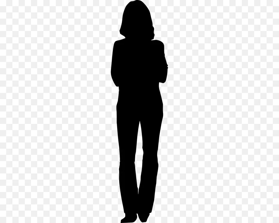 Silhouette De Femme，Femelle PNG