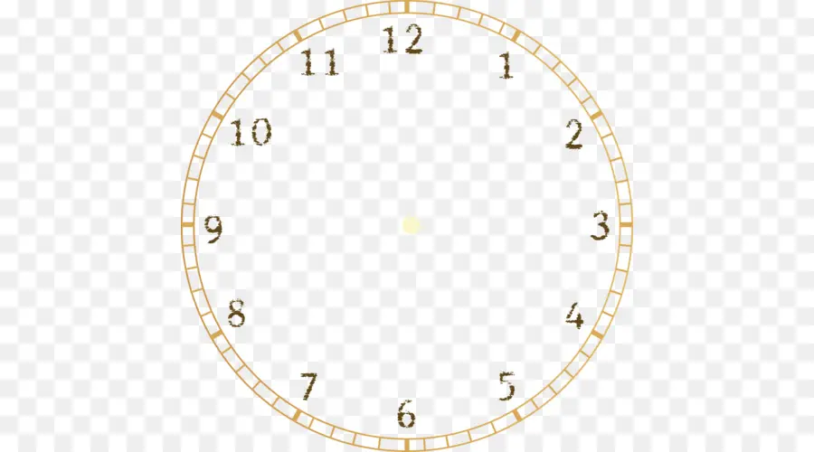 Cadran D'horloge，Nombres PNG