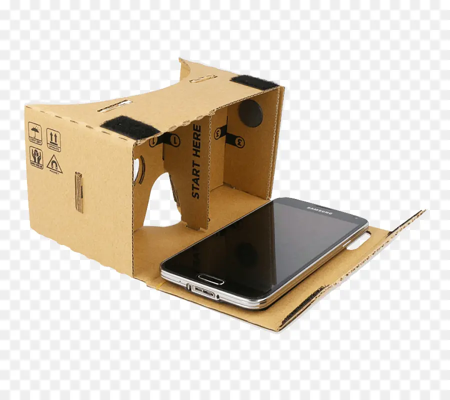 Carton Vr，Téléphone Intelligent PNG