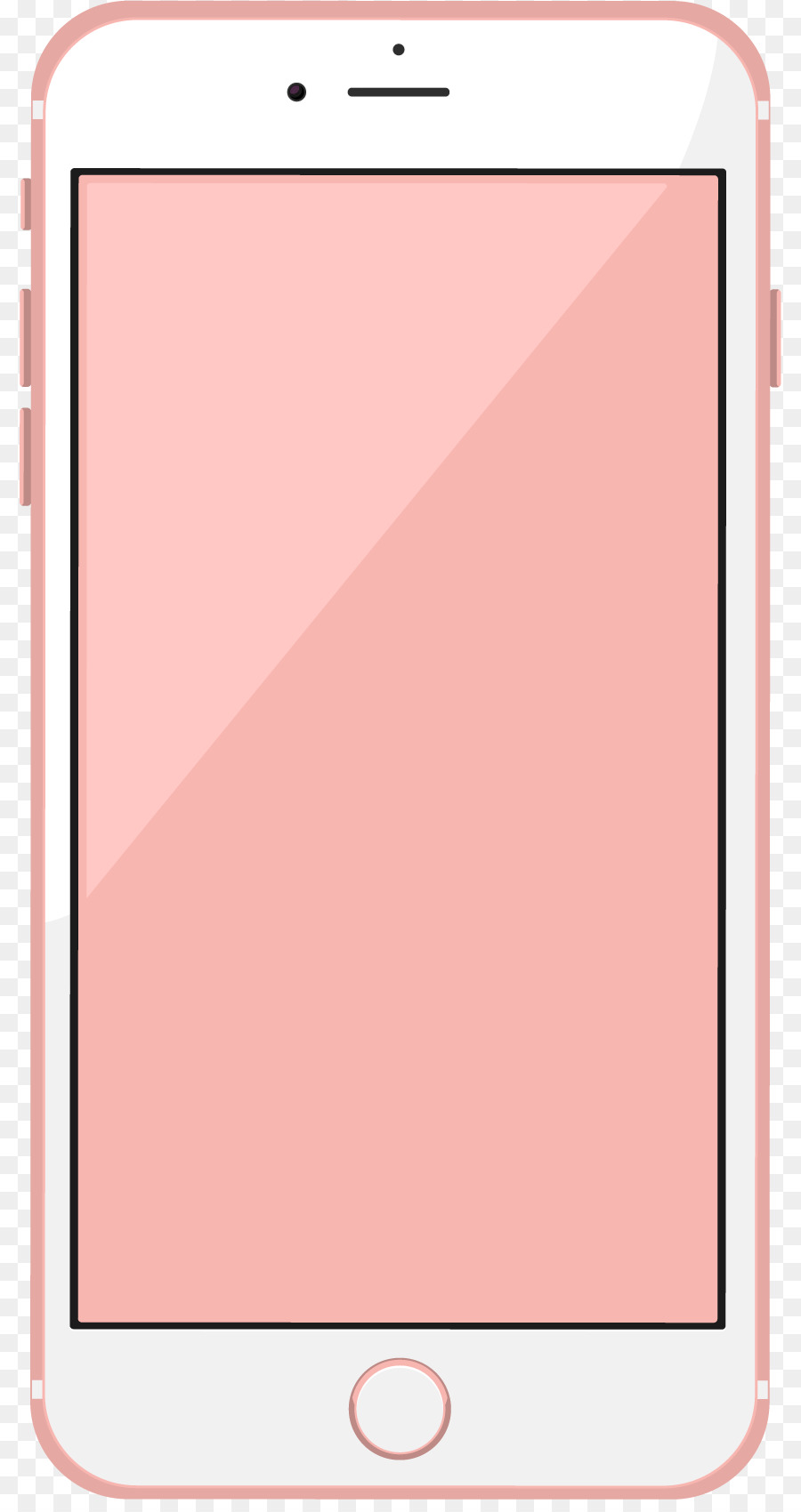 Smartphone Rose，Mobile PNG