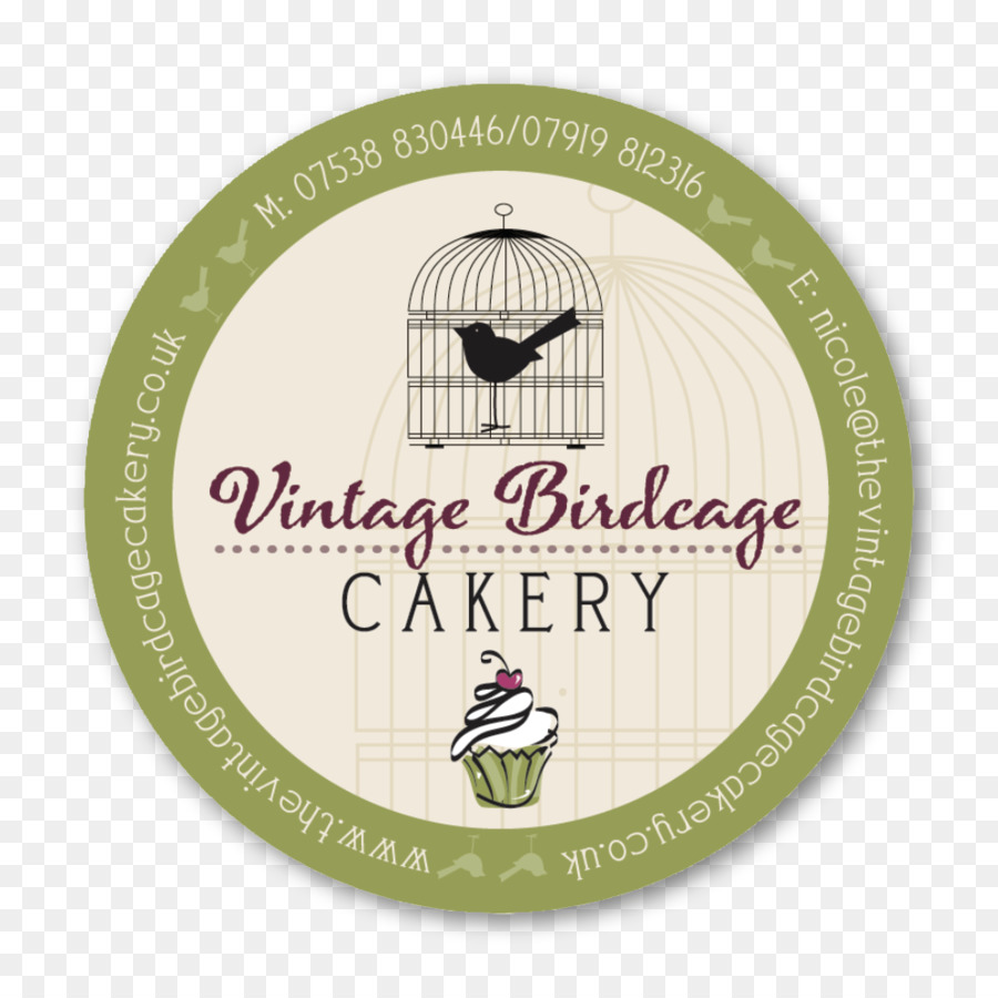 Vintage Cage Cakery，Logo PNG