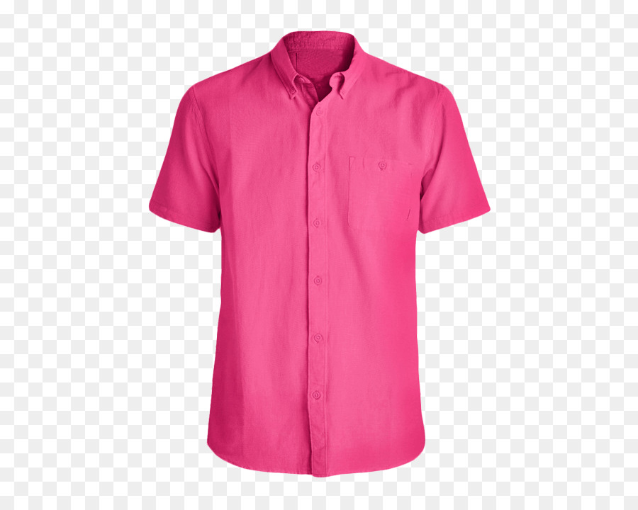 Chemise à Manches Courtes，Boutonné PNG