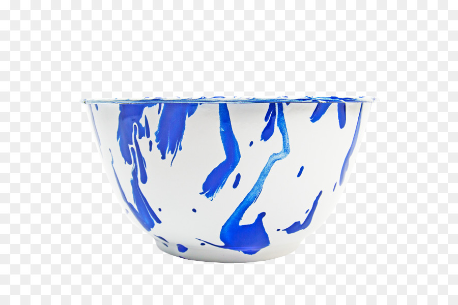 Poterie Bleue Et Blanche，Bol PNG