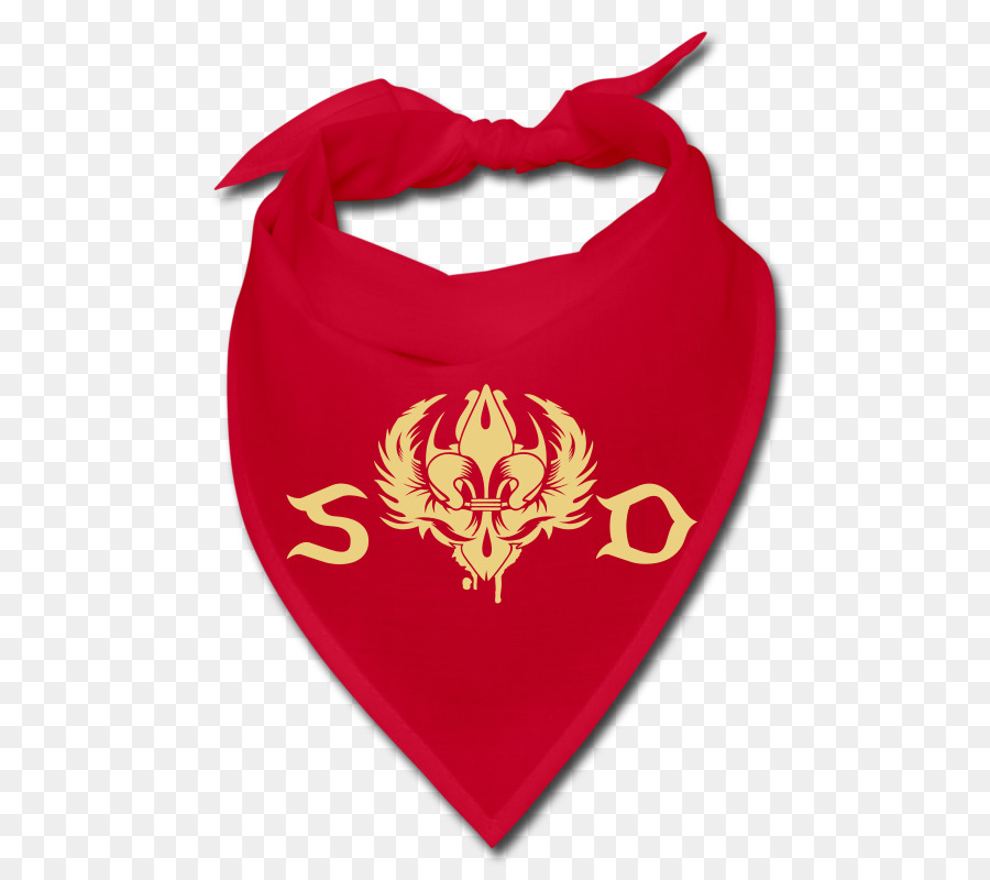 Bandana Rouge，Foulard PNG