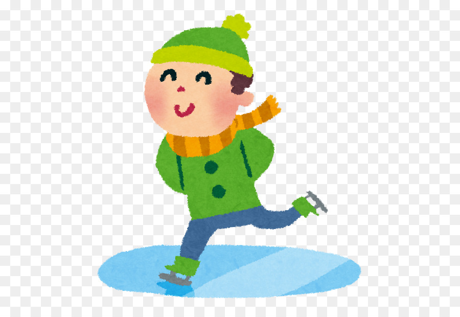 Patinage Sur Glace，Hiver PNG