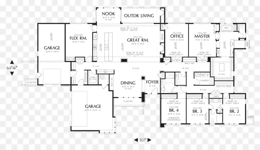 Plan D'étage，Maison PNG