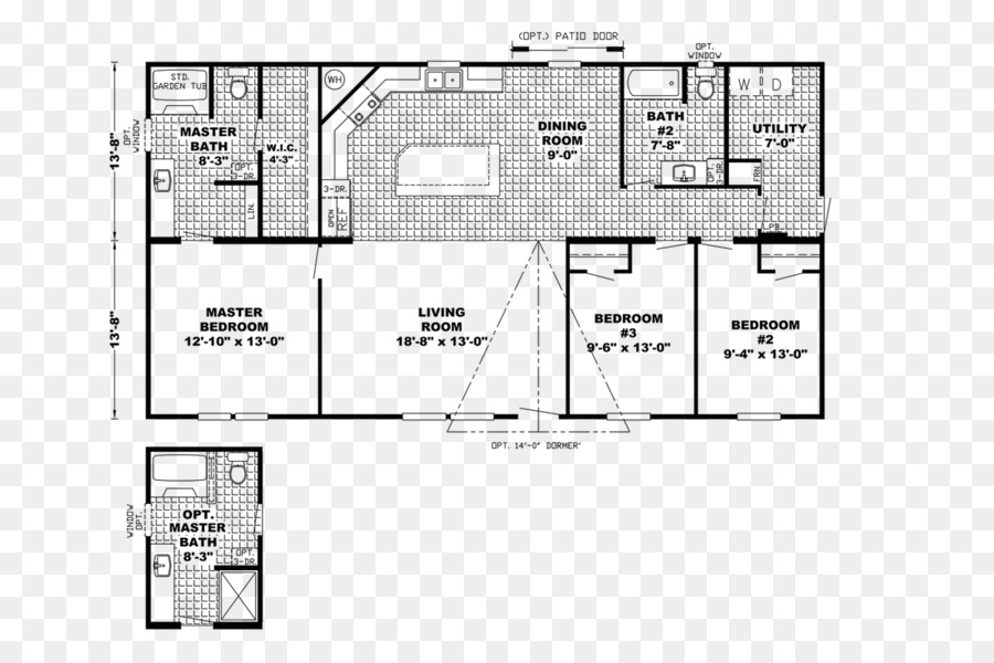 Plan D'étage De La Maison，Architecture PNG