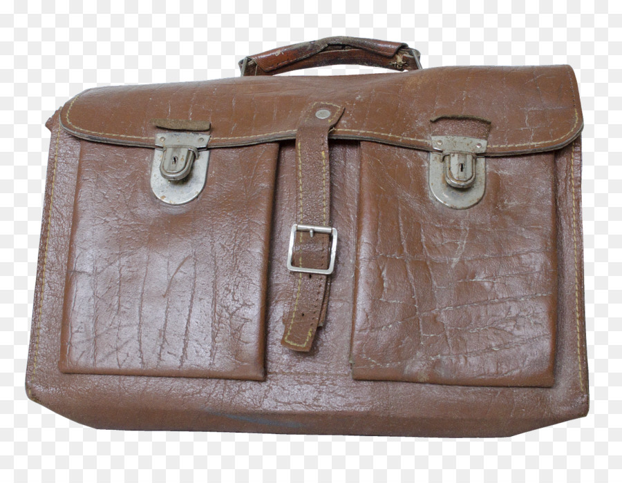 Porte Documents En Cuir Marron，Sac PNG