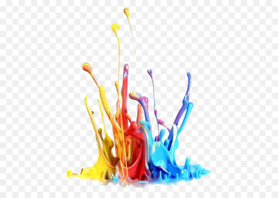 éclaboussure De Couleur，Peinture PNG