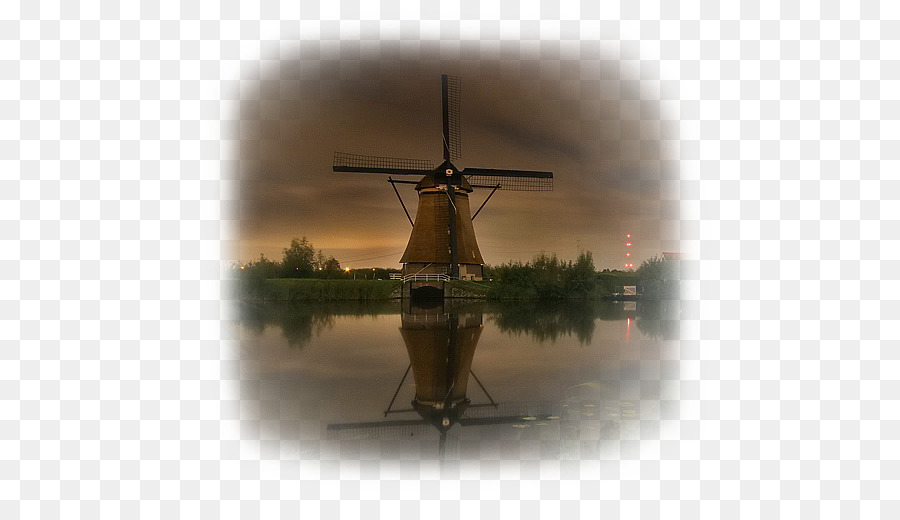 Moulin à Vent，Kinderdijk Les Pays Bas PNG