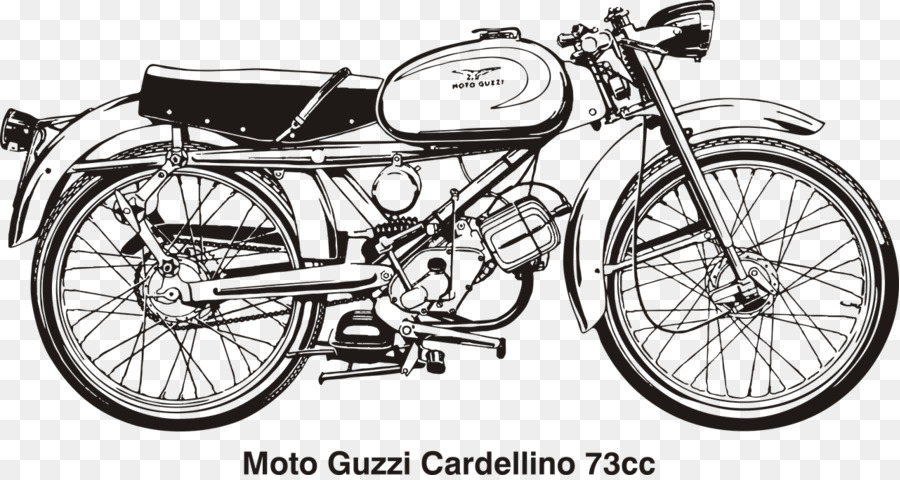 Moto Guzzi Cardellino，Moto PNG