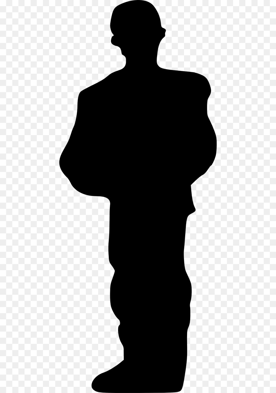 Silhouette，Personne PNG