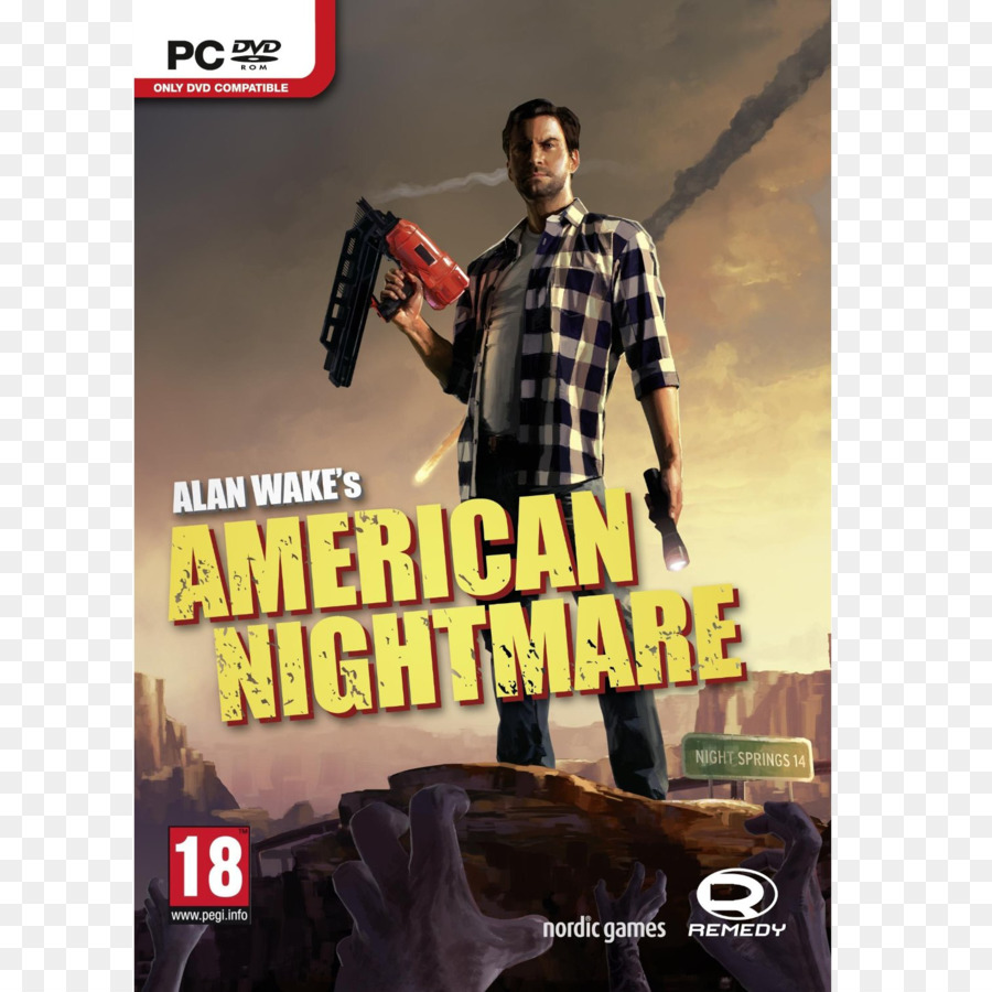 Alan Wake American Nightmare，Alan Wake PNG