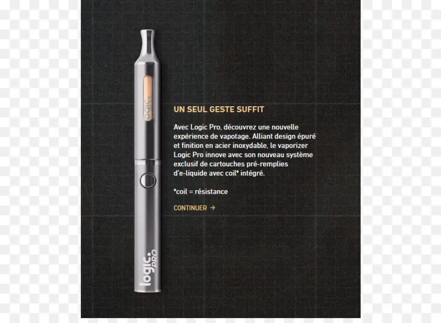 Stylo Vape，Logique Pro PNG