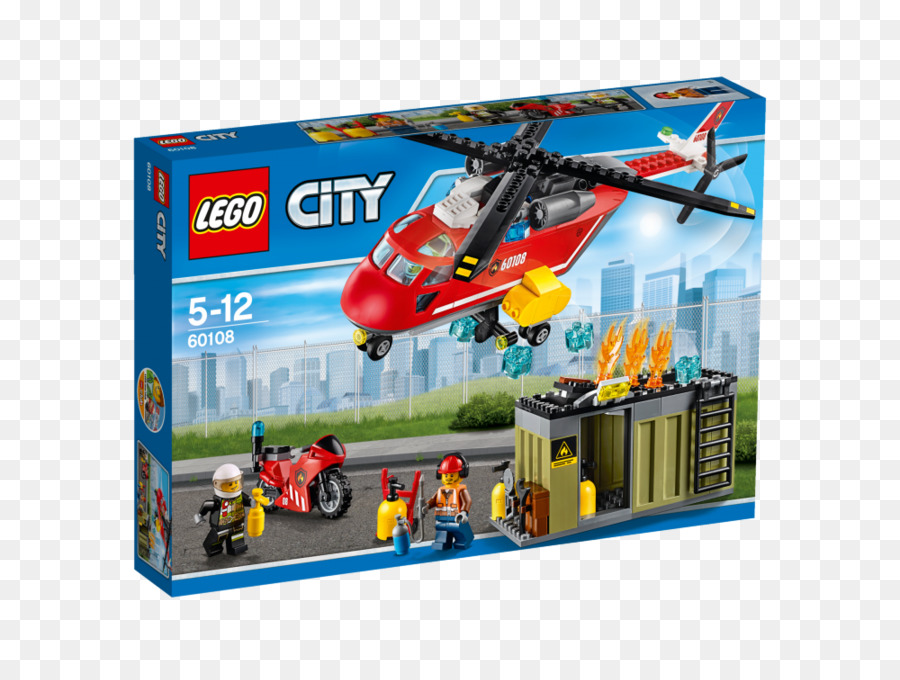 Lego 60108 Des Pompiers De La Ville De L Unité De Réponse，Lego City PNG