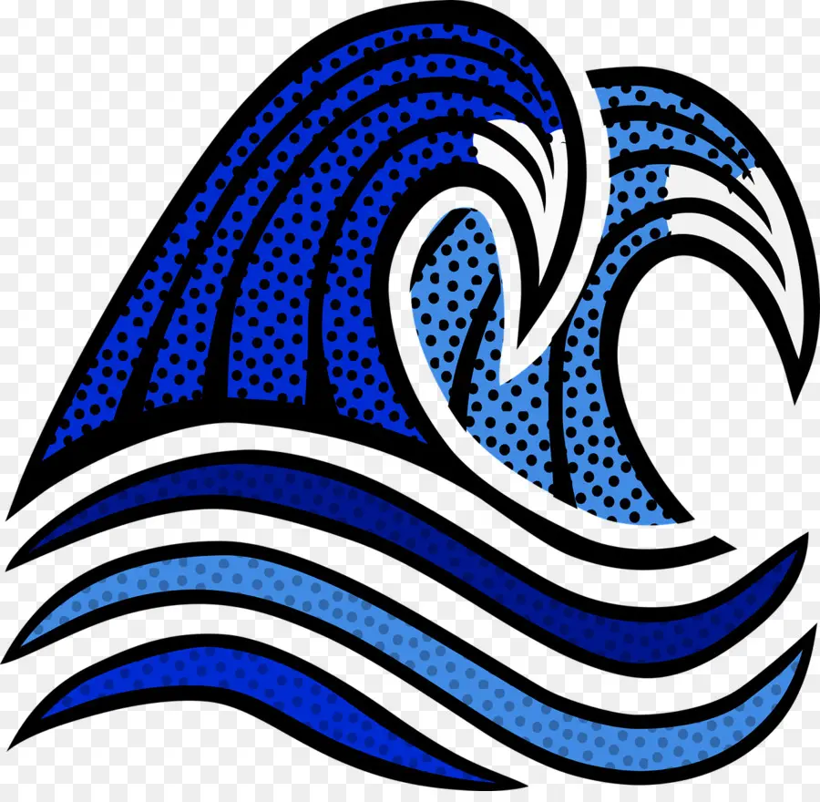 Illustration De La Vague，Océan PNG