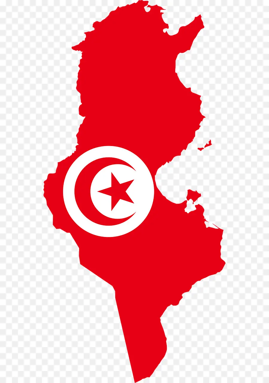 Tunisie，Drapeau PNG