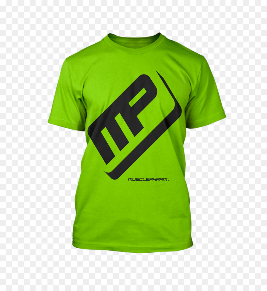 T Shirt Vert，Musclepharm PNG