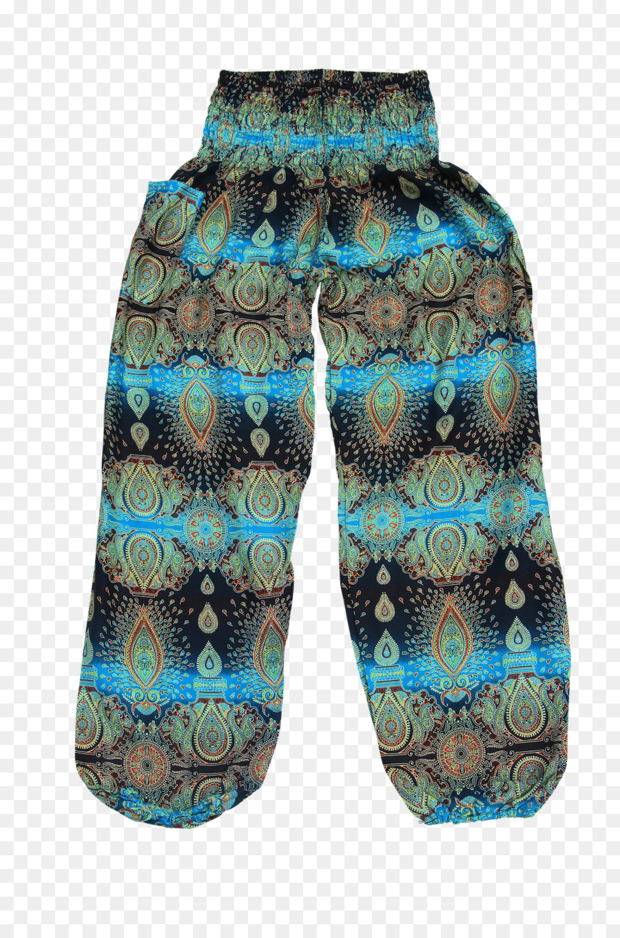 Pantalon，Turquoise PNG