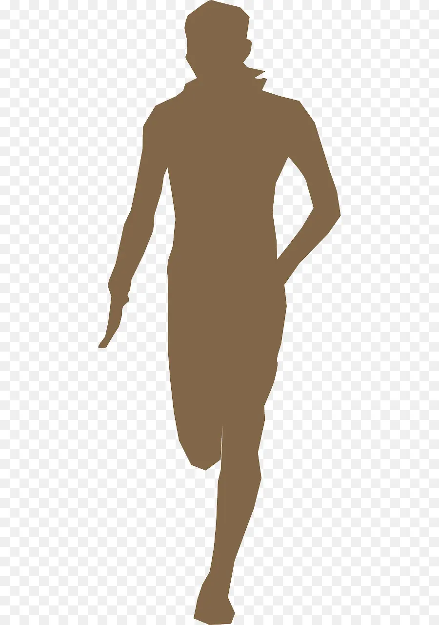 Silhouette，En Cours D'exécution PNG