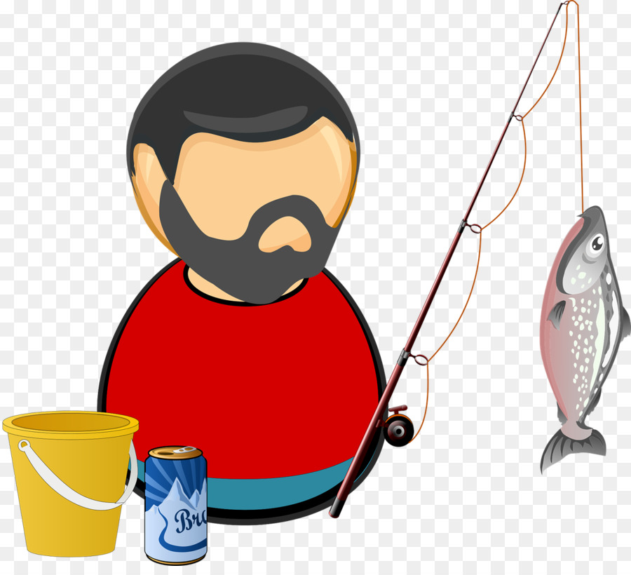 Pêcheur，Canne à Pêche PNG